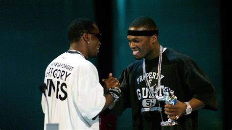 diddy punches 50 cent